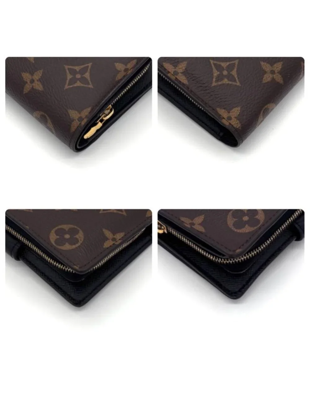 Louis Vuitton Monogram Reverse Portefeuille Juliette Bifold Wallet